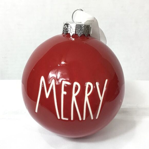 Rae Dunn Red Round Balls New - Picture 2 of 6